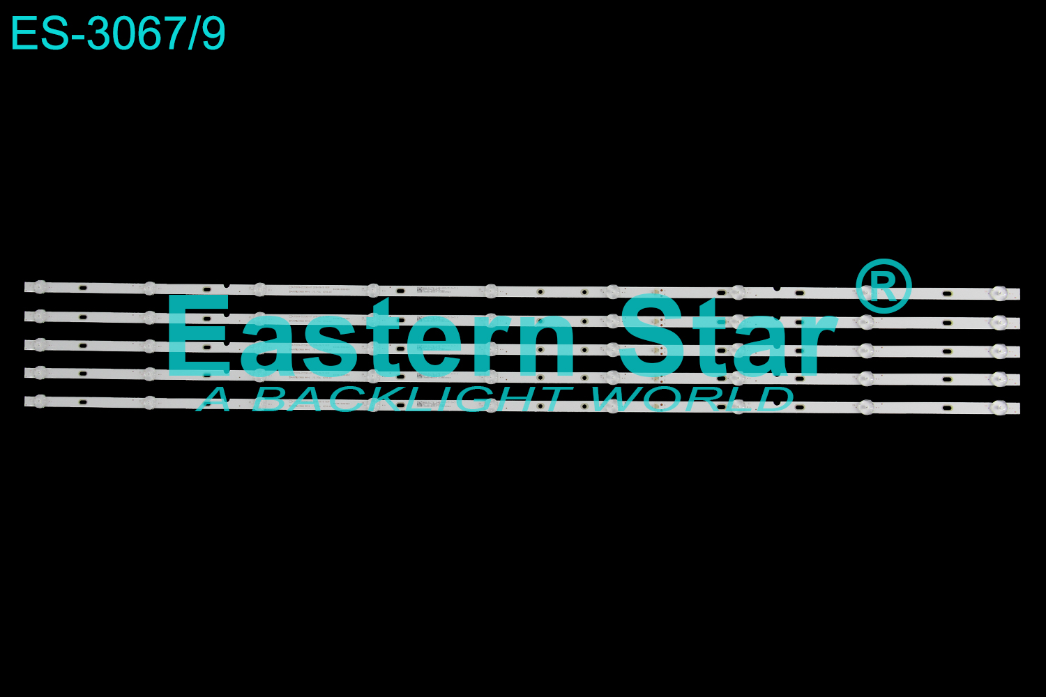 ES-3067 LED TV Backlight use for 55" Awox/Digitsu DJT55SH KJ55D09-ZC22AG-07  2018-09-15  9S1P  303KJ550051  /  KJ55D09-ZC22AG-07E 9S1P 303KJ550051E   A22/D/72  145-150/3.0-3.1  2080022996-2  31.11.055000034  190527BC07  KJ550M23 LED STRIP(5)