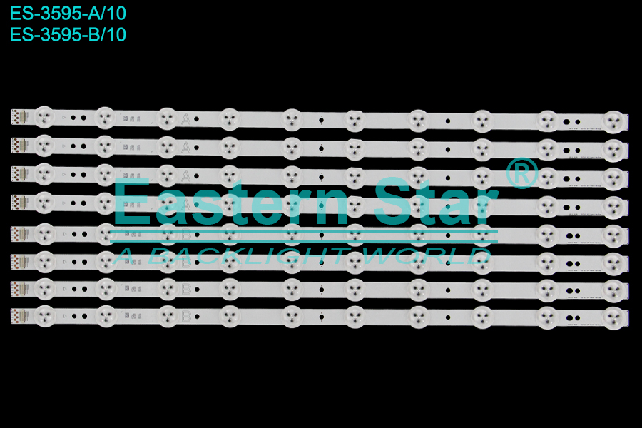 ES-3595 LED TV Backlight use for 55" Lg  55VH7B 55" V15 DRT REV0.41 A-Type   55" V15 DRT REV0.41 B-Type  6916L-2201A  6916L-2200A LED STRIP(8)