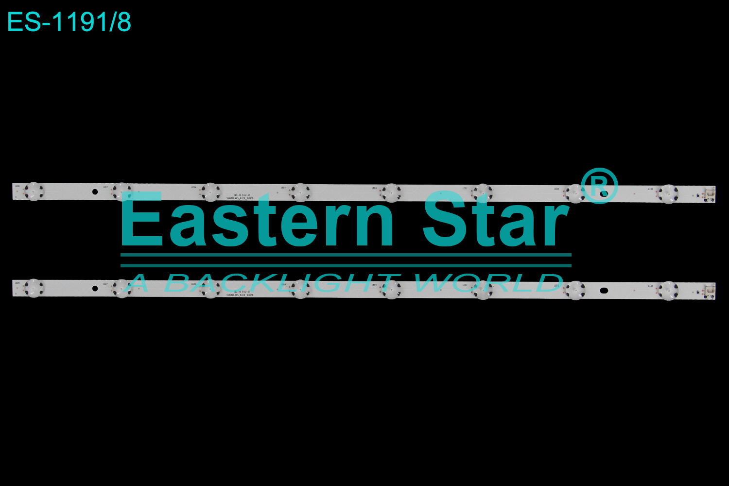 ES-1191 LED TV Backlight use for 32" Panasonic TX-32FS400B/TX-32FS500B SVM320AX5_8LED_180718 LED STRIP(2)