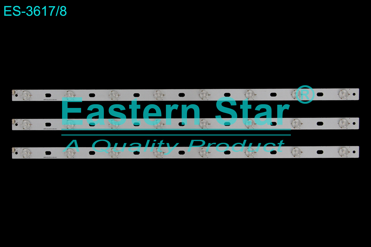 ES-3617 LED TV Backlight use for  Manta /Rubin 32" MKN-DLED315-08-A03  LED STRIP(3)