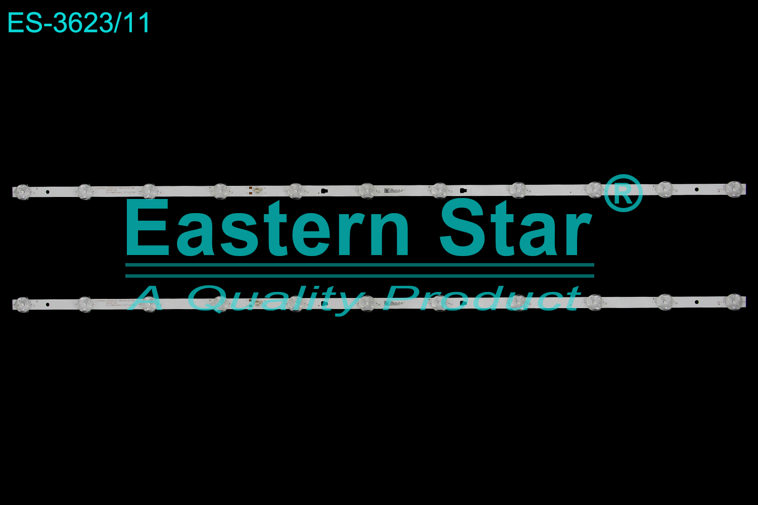 ES-3623 LED TV Backlight use for 42" Onn 100018254-M , Live 42 Pro X，Haier 42K31A，Sharp 2T-C42CCMA 42M3RA，Element  E4AA43R ,Westinghouse WR43FX2019 LED42D11-ZC52AG-02  2020-01-14  11S1P  , 30342011001 LED STRIP(2)