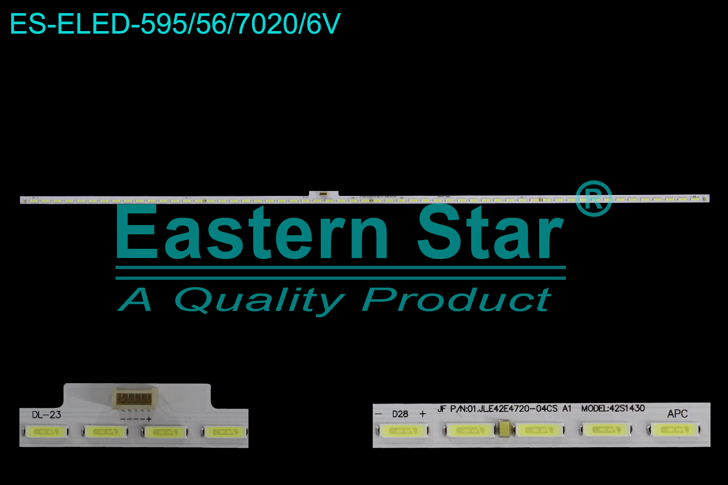 ES-ELED-595 ELED/EDGE TV backlight use for 42'' LED-42E700N  JL.E42E4728-04CS A1  67-H47411-0A0 42S1430   6202B000CW201 LED STRIPS(1)