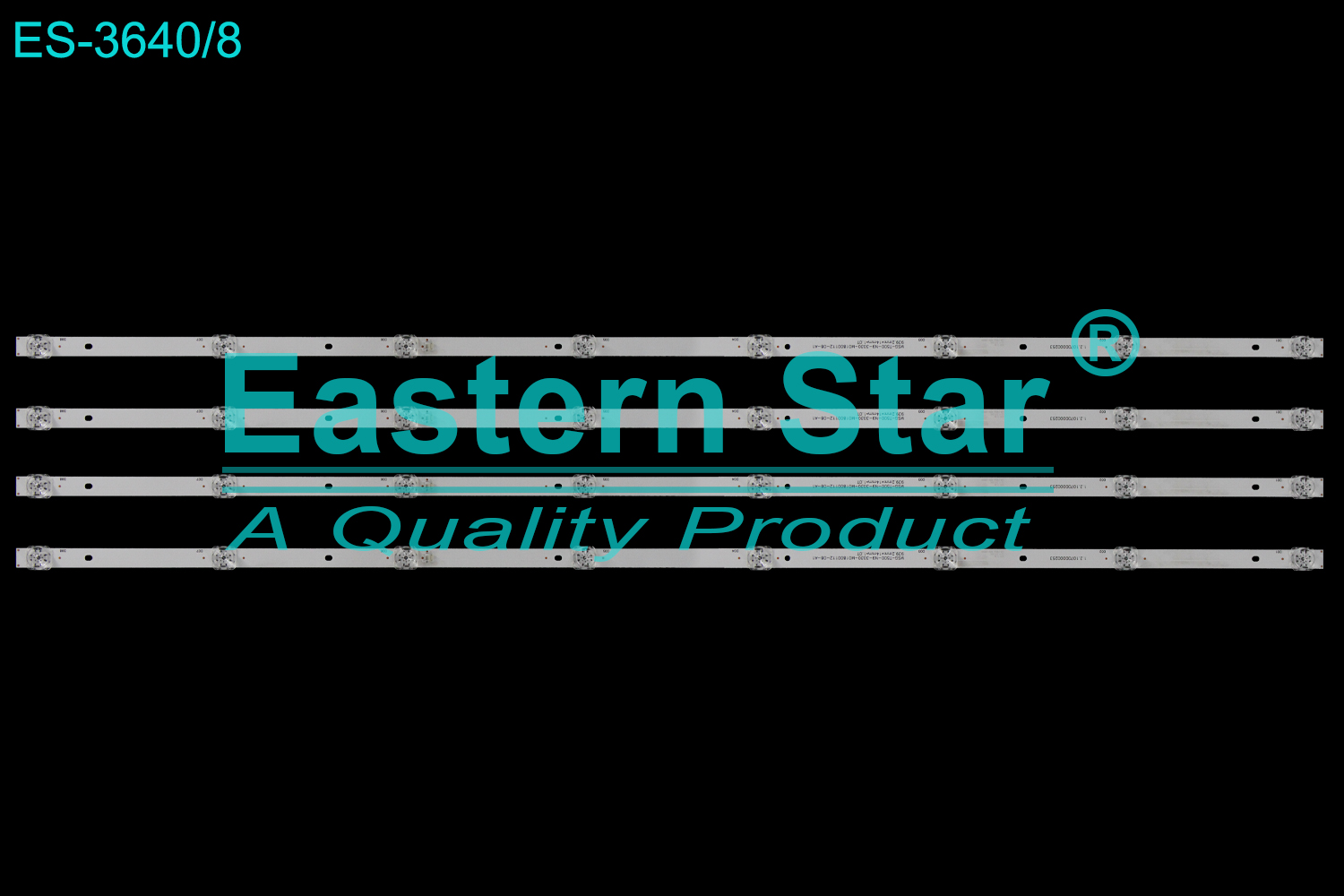 ES-3640 LED TV Backlight use for 50" Onvo/ Sunny/ Sheen/Awox/Dijitsu MSG-T500-N9-3030-M01800112-08-A1 939.2MM*14MM*1.0T 1.3.10700000253 LED STRIP(4)