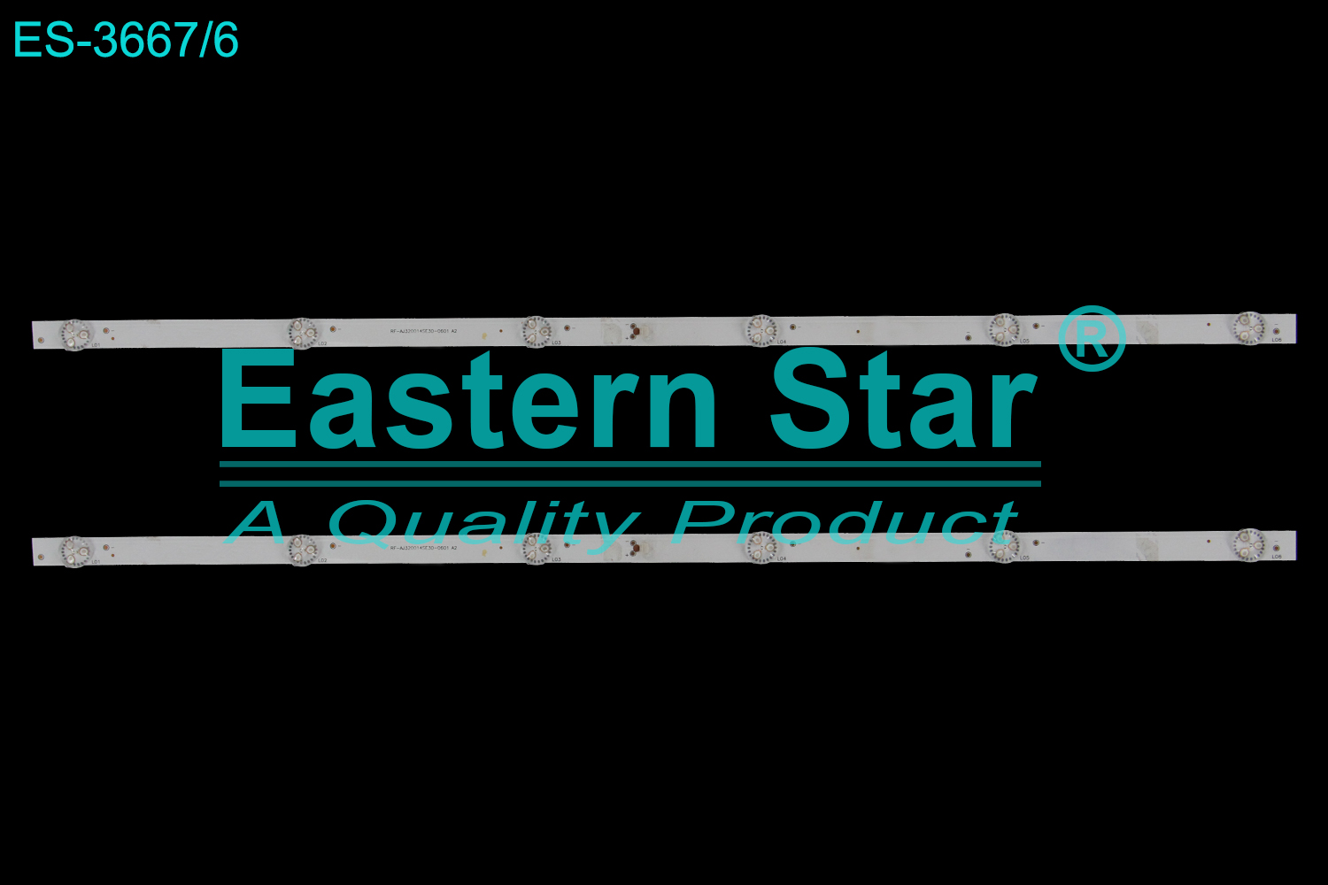 ES-3667 LED TV Backlight use for 32" Sharp 32BC3E RF-AJ320014SE30-0601 A2 LED STRIP(2)