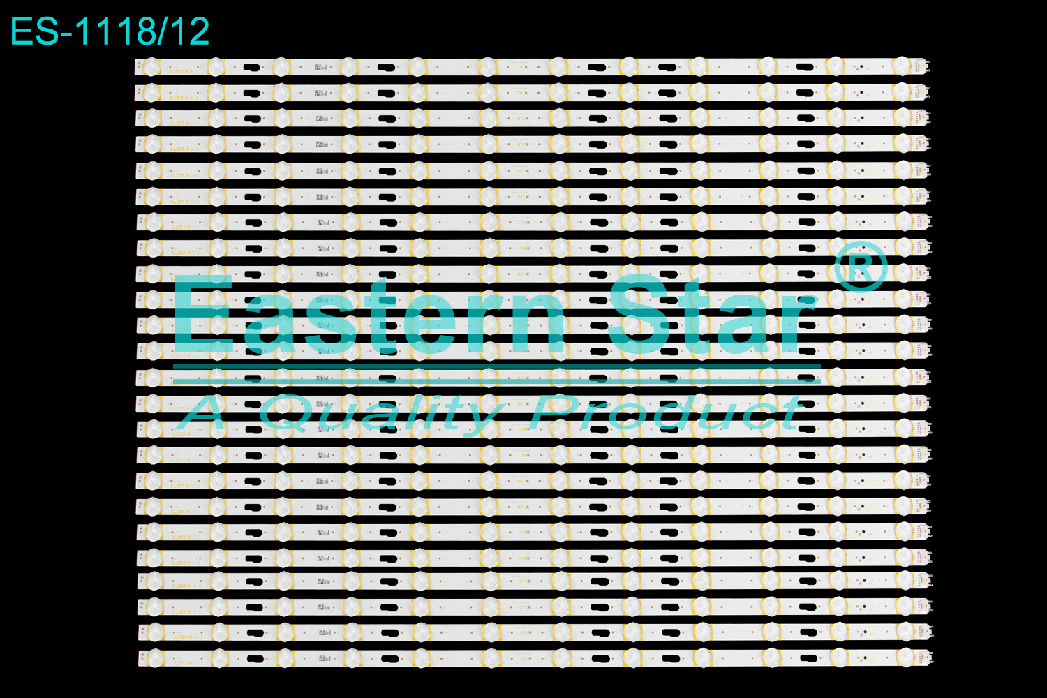ES-1118 LED TV Backlight use for 65" Samsung  Q70-65S-12Ea-R00 BN96-48090A  LED STRIP(24)