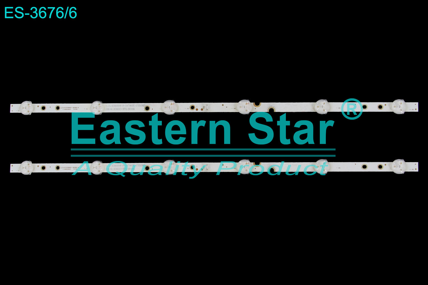 ES-3676 LED TV Backlight use for 24" Mitsun SJ.HZ.D2360601-2835BS-M JL.D23661235-269BS-M LED STRIP(2)