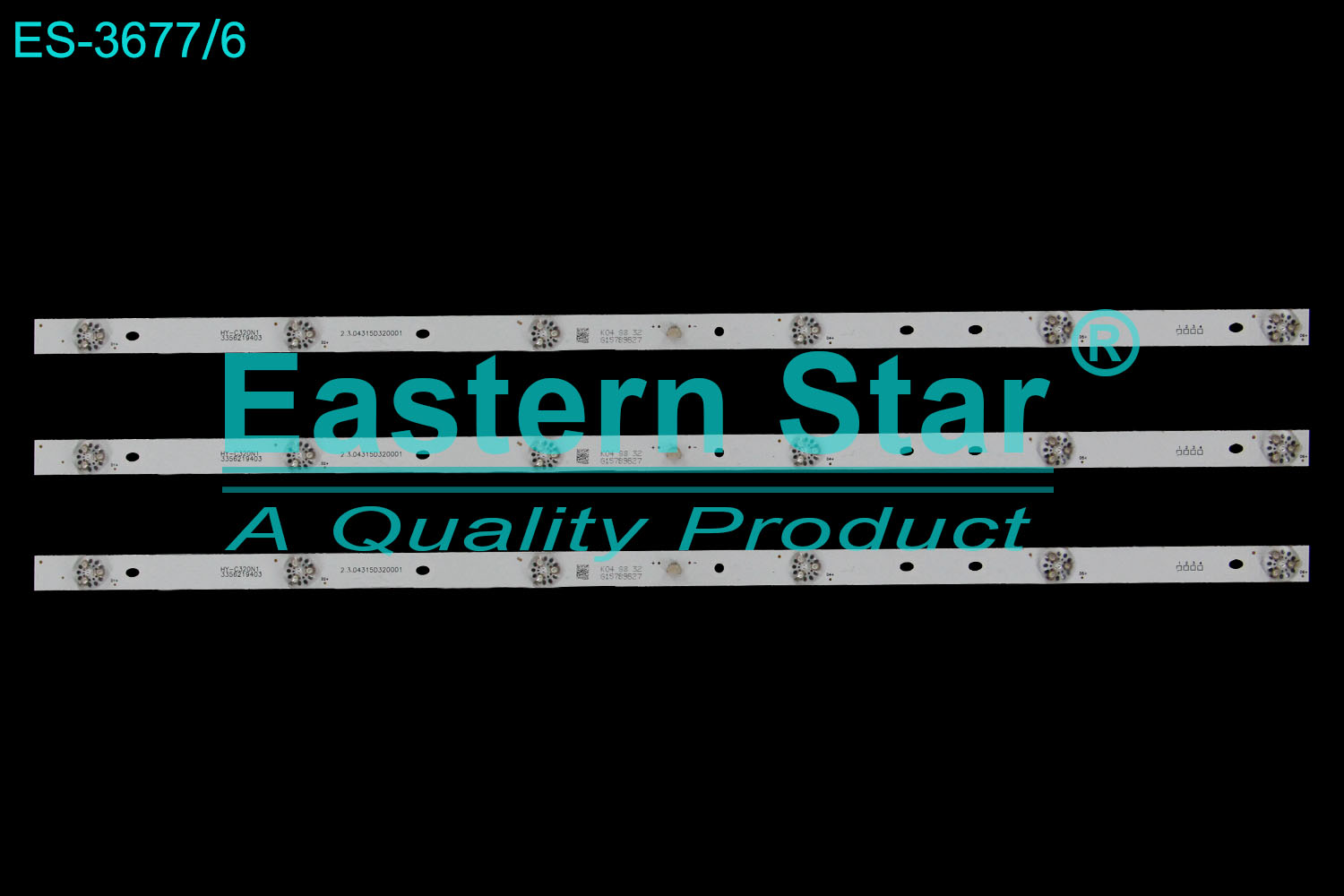 ES-3677 LED TV Backlight use for 32" Sony HY-C320N13356219403 LED STRIP(3)