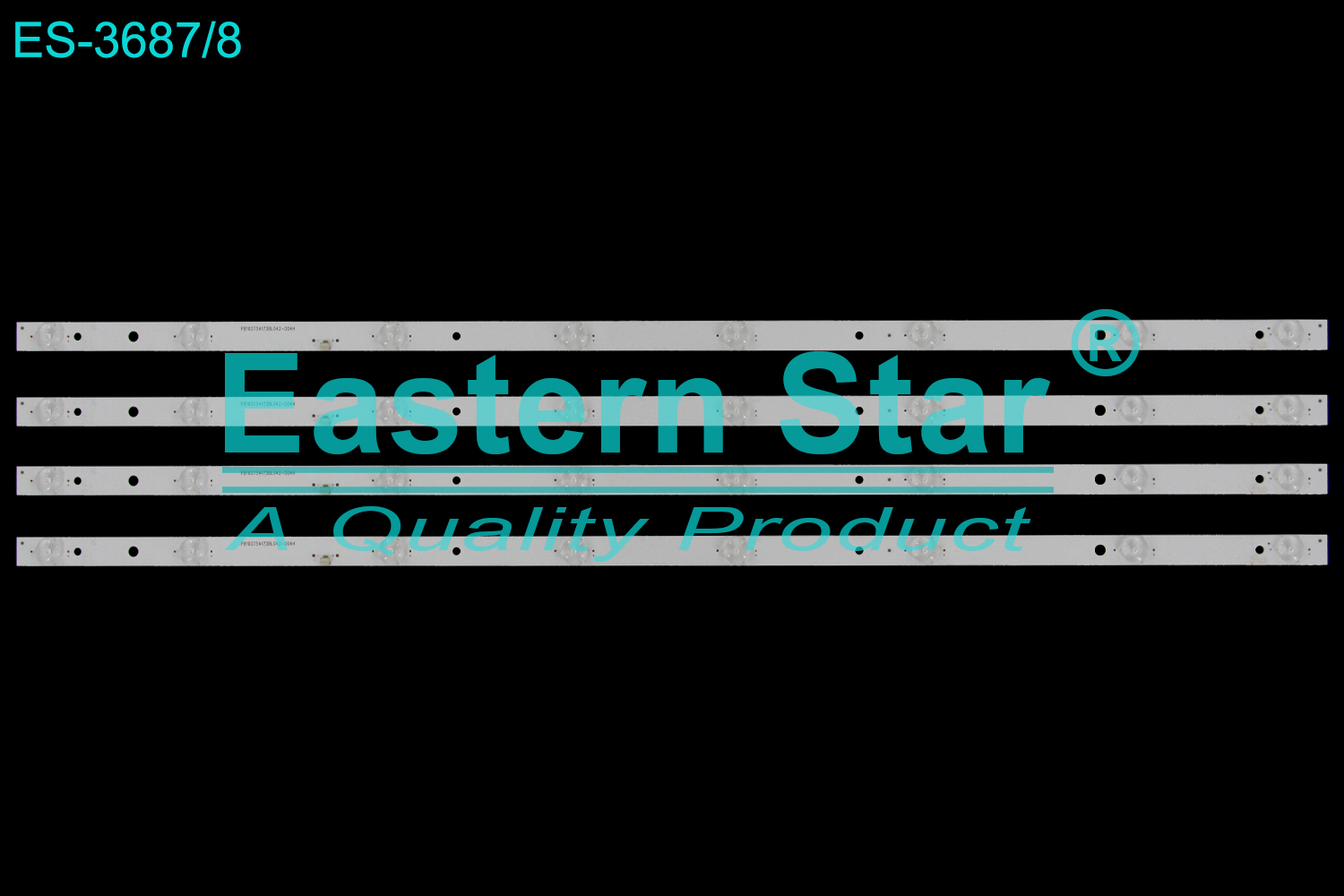ES-3687 LED TV Backlight use for 40" Ibell PB10D754173BL042-004H  LED STRIP(4)