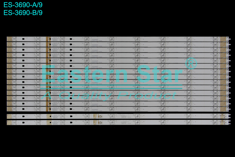 ES-3690 LED TV Backlight use for 65" Haier LED65D9-03(C),LED65D9-04(C) LED STRIP(16)