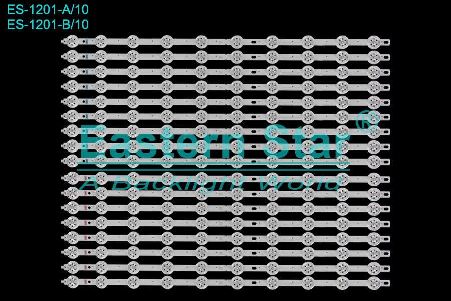 ES-1201 LED TV Backlight use for 55" Samsung A: SVS550AT4(LTI550HN14,LJ07-01279C) 10LEDs_Rev0.1_170823 HF B: SVS550AT4(LTI550HN14,LJ07-01280C) 10LEDs_Rev0.1_170823 HF LED STRIP(17)