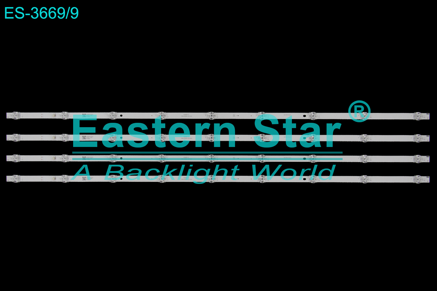 ES-3669 LED TV Backlight use for 50" Sharp /Daewoo/Motorola 4T-C50CEXA 50K5700 K50WDF A3 4708-K50WDF-A3113N01 50D3B9CY90214 LED STRIP(4)
