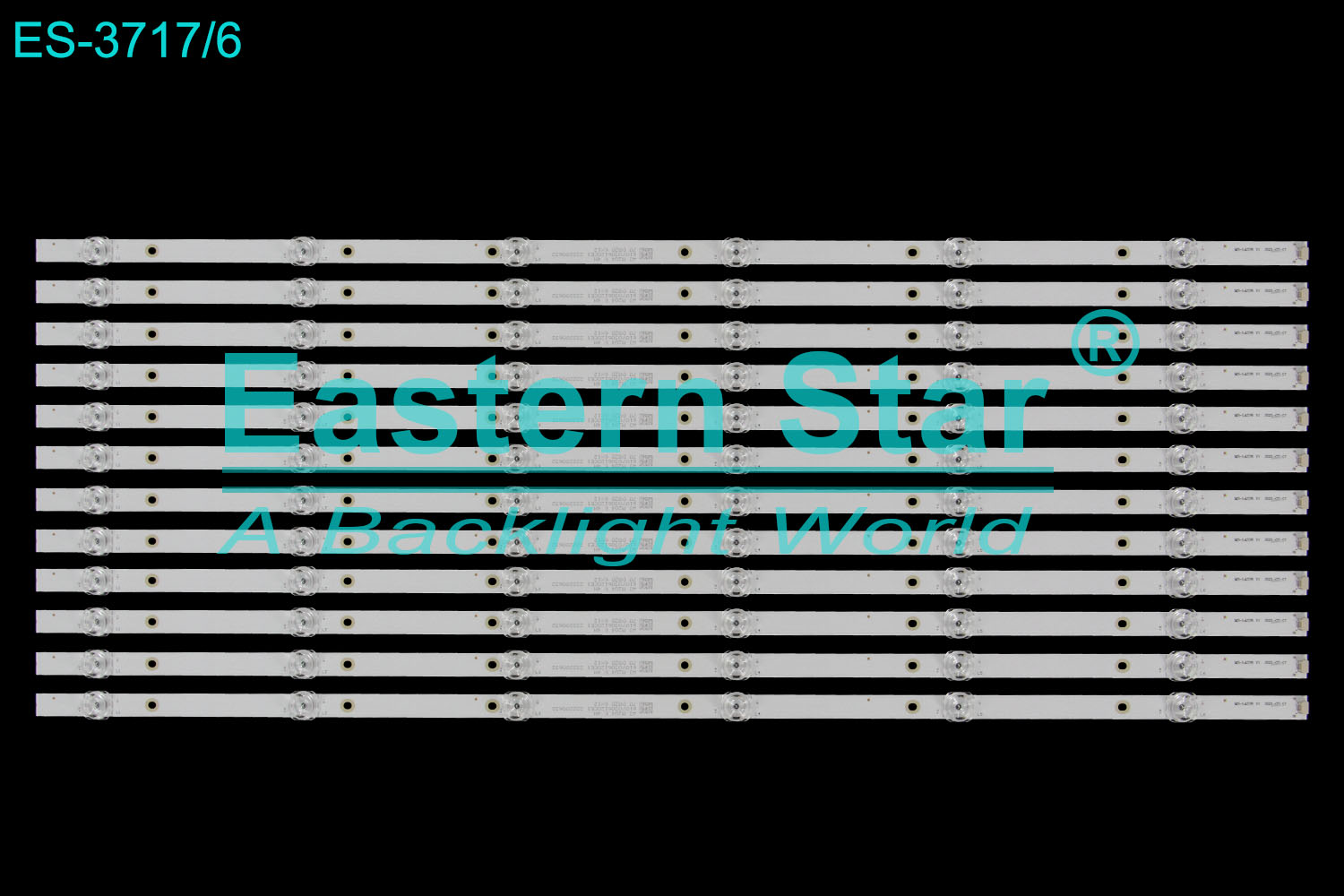 ES-3717 LED TV Backlight use for 70" MS-L4576 V1 61070306120CE1 222200632 70DQ20 6X12  LED STRIP(12)