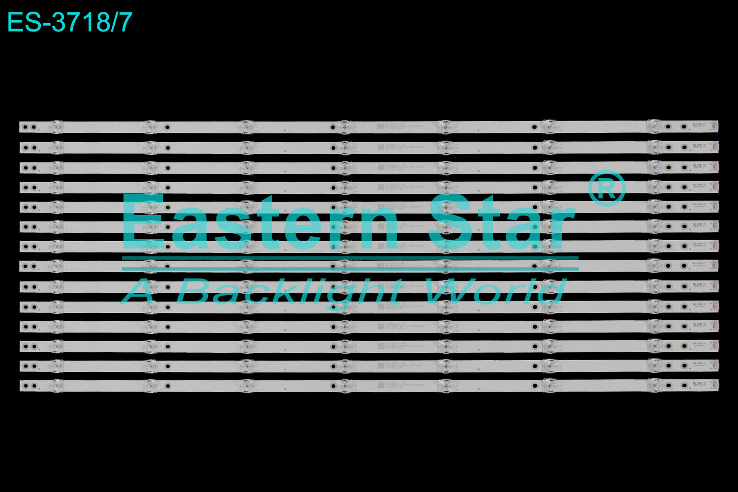 ES-3718 LED TV Backlight use for 75" MS-L3619 V5 610752071411P0 292100034 75 DQ2 7X14  LED STRIP(14)