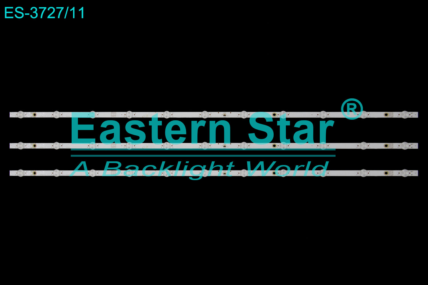 ES-3727 LED TV Backlight use for 43" Philips 43PUS7556/12 LB4310S V0_02 E313218 LB4310W V0_00 E469119 LED STRIP(3)