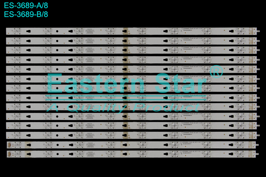 ES-3689 LED TV Backlight use for 55" Haier iLike LED55D08A-ZC14AG-08,LED55D08B-ZC14AG-08 LED STRIP(14)