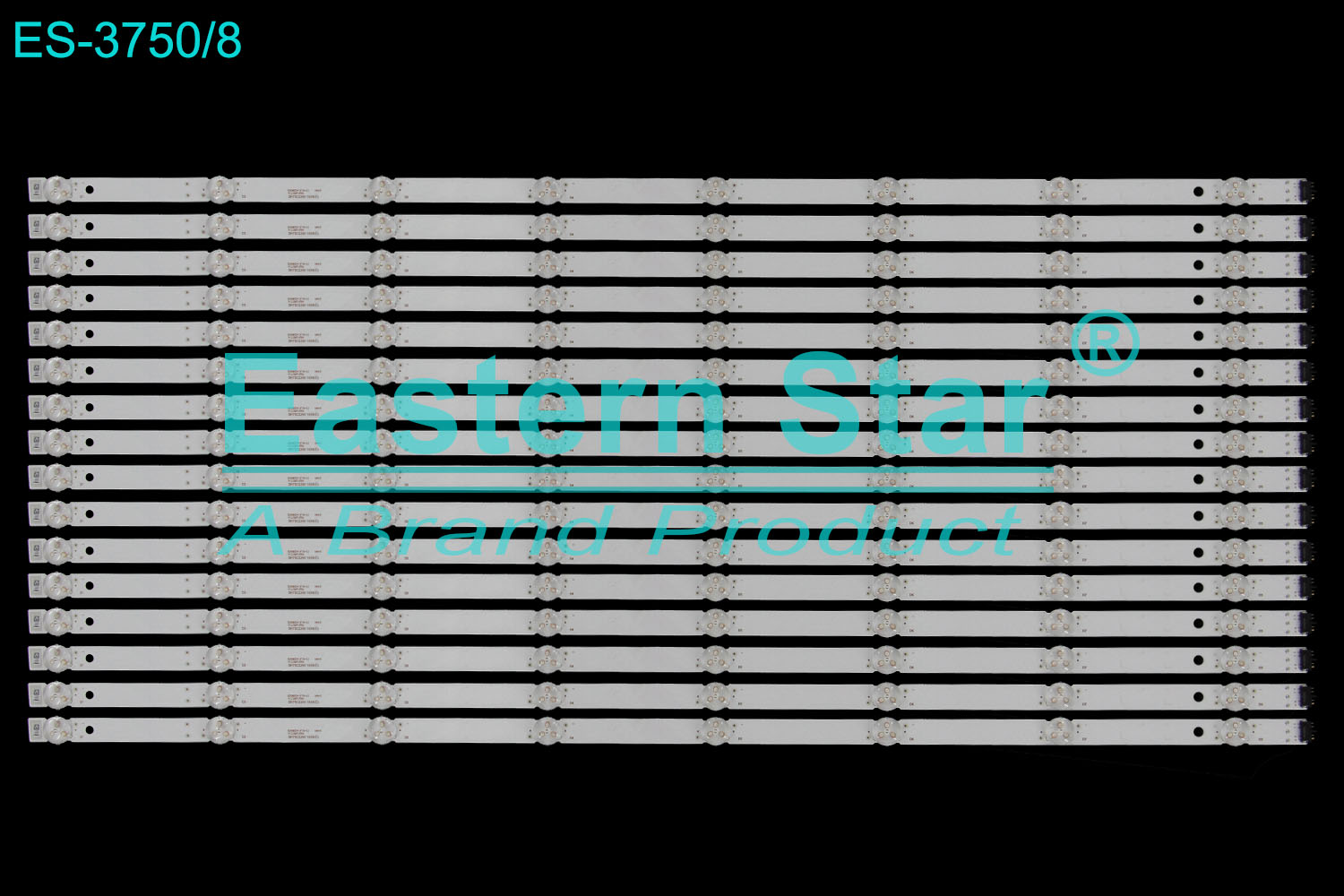 ES-3750 LED TV Backlight use for 75" Sony XR-75X90CJ  XR-75X90J SN75D2285 16X8(D)  LED STRIP(16)