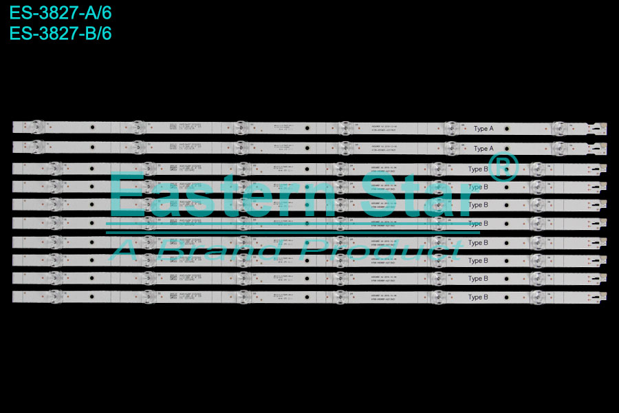 ES-3827 LED TV Backlight use for 65" Philips 65DS8800 A/B: K650WDF A2 2019-12-06  4708-K65WDF-A2113N21  K650WDF 203293  L-2-B8-8-4 0B  C5 021515/542   LED STRIP(10/16)