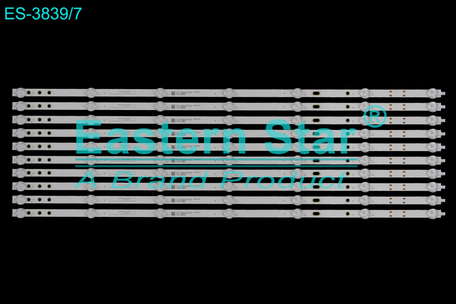 ES-3839 LED TV Backlight use for 70" Onn 100012588 30370007207D  LED70D07-ZC42AG-05D 2021 09 03 7S1P  LED STRIP(10)