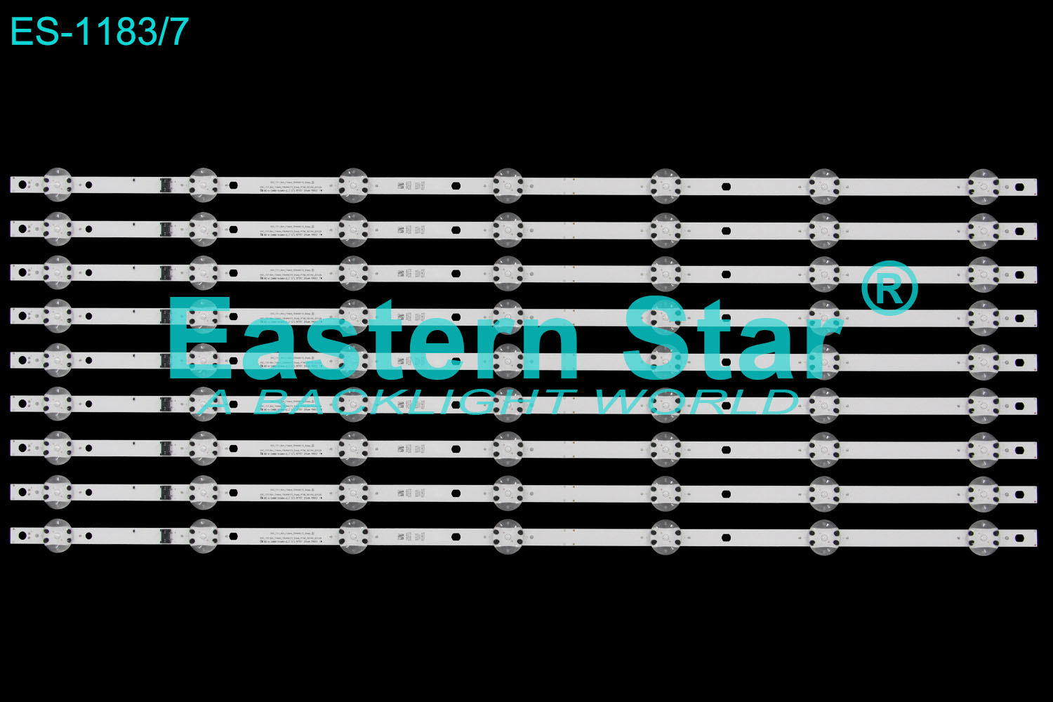 ES-1183 LED TV Backlight use for 70" Y21_70NANO75_S   Y21 _70NANO75_PTN2_REV00_201229 /Y21_70UP80_S  Y21 _70UP80_PTN2_REV00_200820 LED STRIP(9)