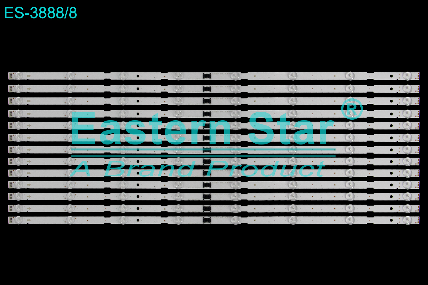 ES-3888 LED TV Backlight use for 75" Sony KD-75X80CJ KD-75X80J KD-75X80K L3_PHN_G5_CFM_S8_2_R1.0_UAD_LM41-01058A   N75FU7V032ZC LED STRIP(13)