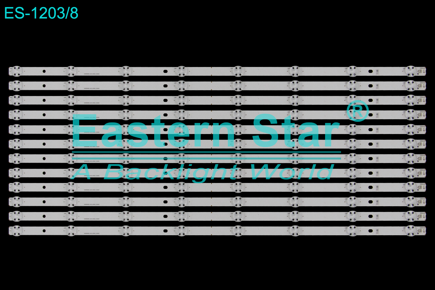 ES-1203 LED TV Backlight use for 65" Panasonic TX-65FXX689 SVM650A99_8LED_REV00_180309 LED STRIP(12)