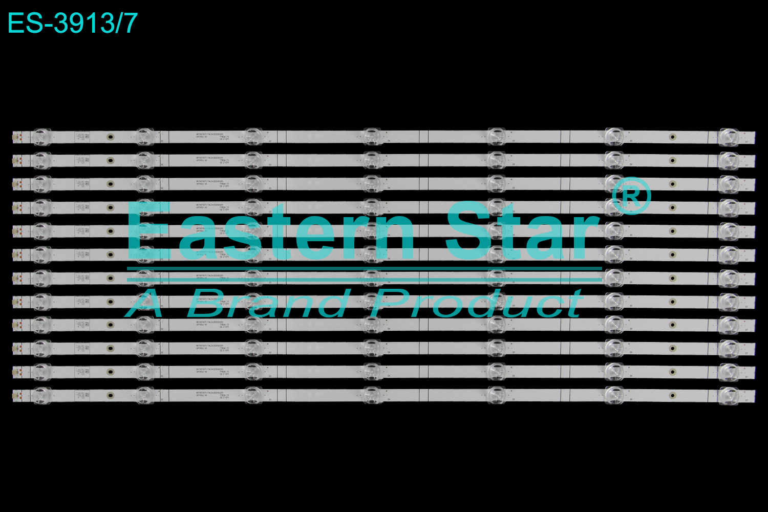 ES-3913 LED TV Backlight use for 75" Hisense 75A6G /Toshiba 75C350KU  LB7502J V0  HD750Y1U71-TAL2+2020102201  7783A 36  1249422 LED STRIP(12)