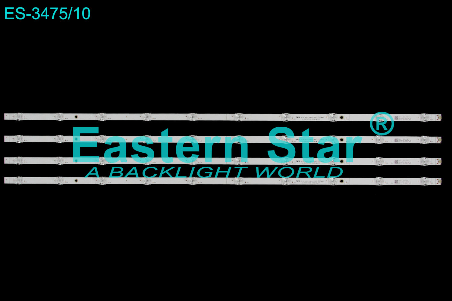 ES-3475=ES-3472 LED TV Backlight use for 43" Hisense 43S8 JL.D425A1330-003AS-M_V01  LED STRIP(4)