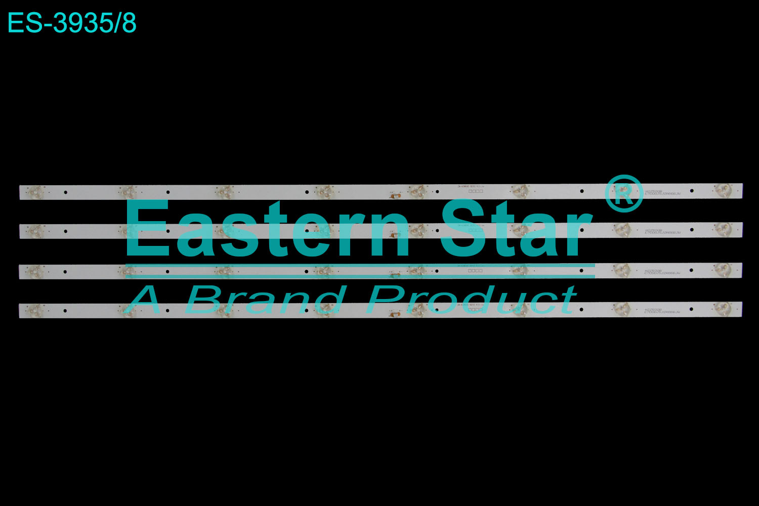 ES-3935 LED TV Backlight use for 43" Fox  43DLE450  ZN-43W08C 60113 V1.1-OM H22500B C7000J5JZA866JW LED STRIP(4)