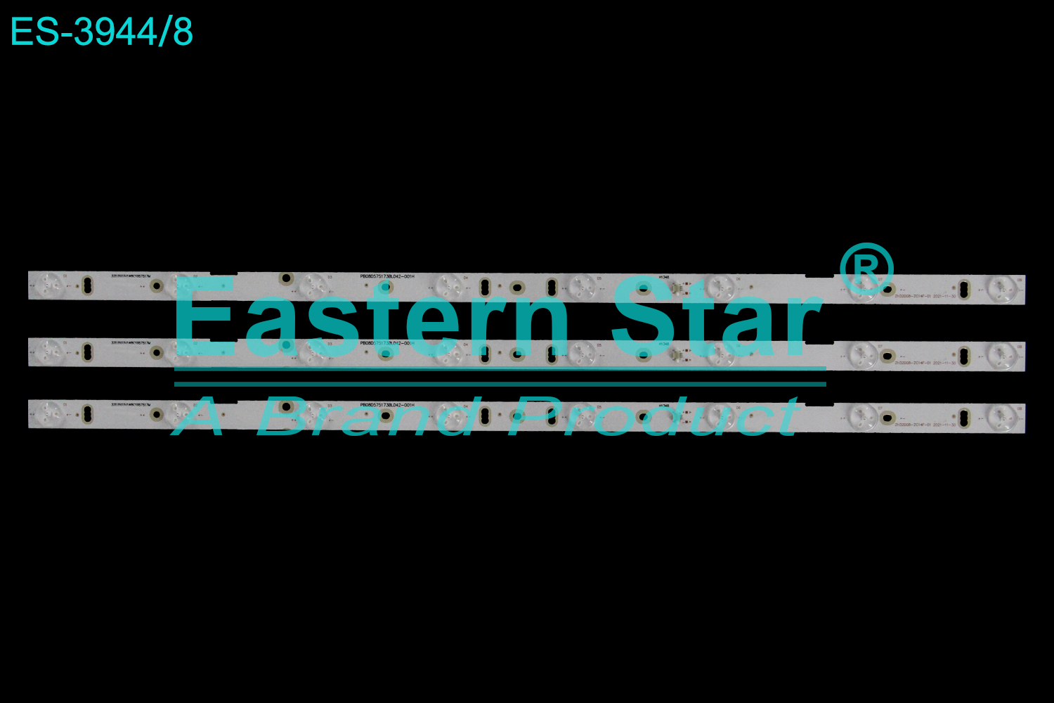 ES-3944 LED TV Backlight use for 32"  Toshiba LE32F50 L32D31S  ZH32D08-ZC14F-01, PB08D575173BL042-001H, 32D3503V1W8C1B5751M LED STRIP(3)
