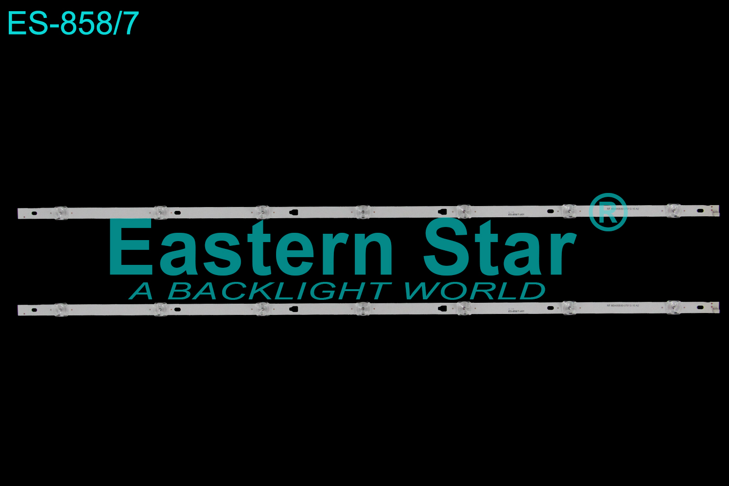 ES-858 LED TV Backlight use for 40" Element RF-BS400S30-0701S-10 A2 LED STRIP(2)