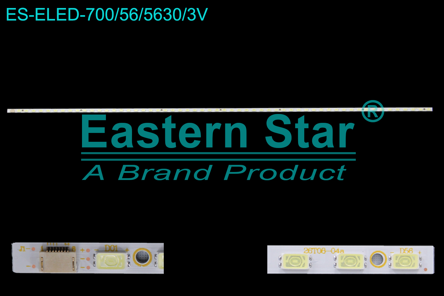 ES-ELED-700 ELED/EDGE TV backlight use for 26'' Changhong LED26760X/LED26860IX/LT26830EX/LED26770X  26T08-04A LED STRIPS(1)