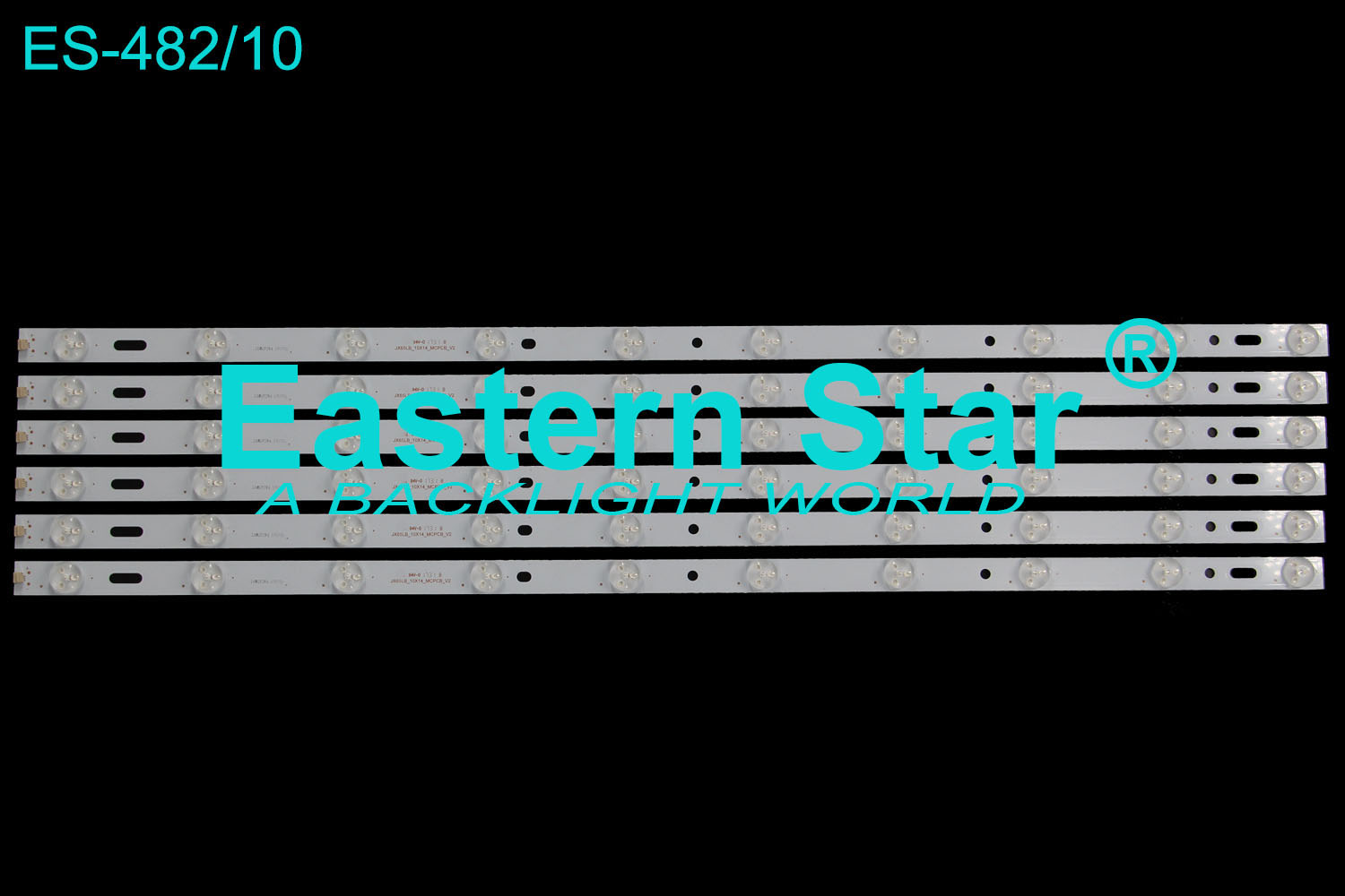 ES-482 LED TV Backlight 65'' JX65LB_10X14_MXPCB_V2 LED STRIPS(14)