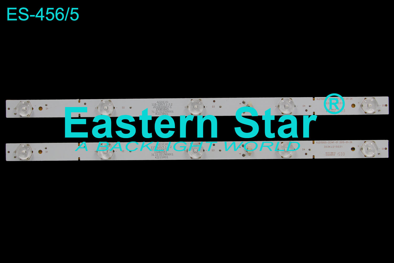 ES-456 LED TV Backlight 22'' KJ215D05-ZC14F-01 2015-01-26   303KJ215031
