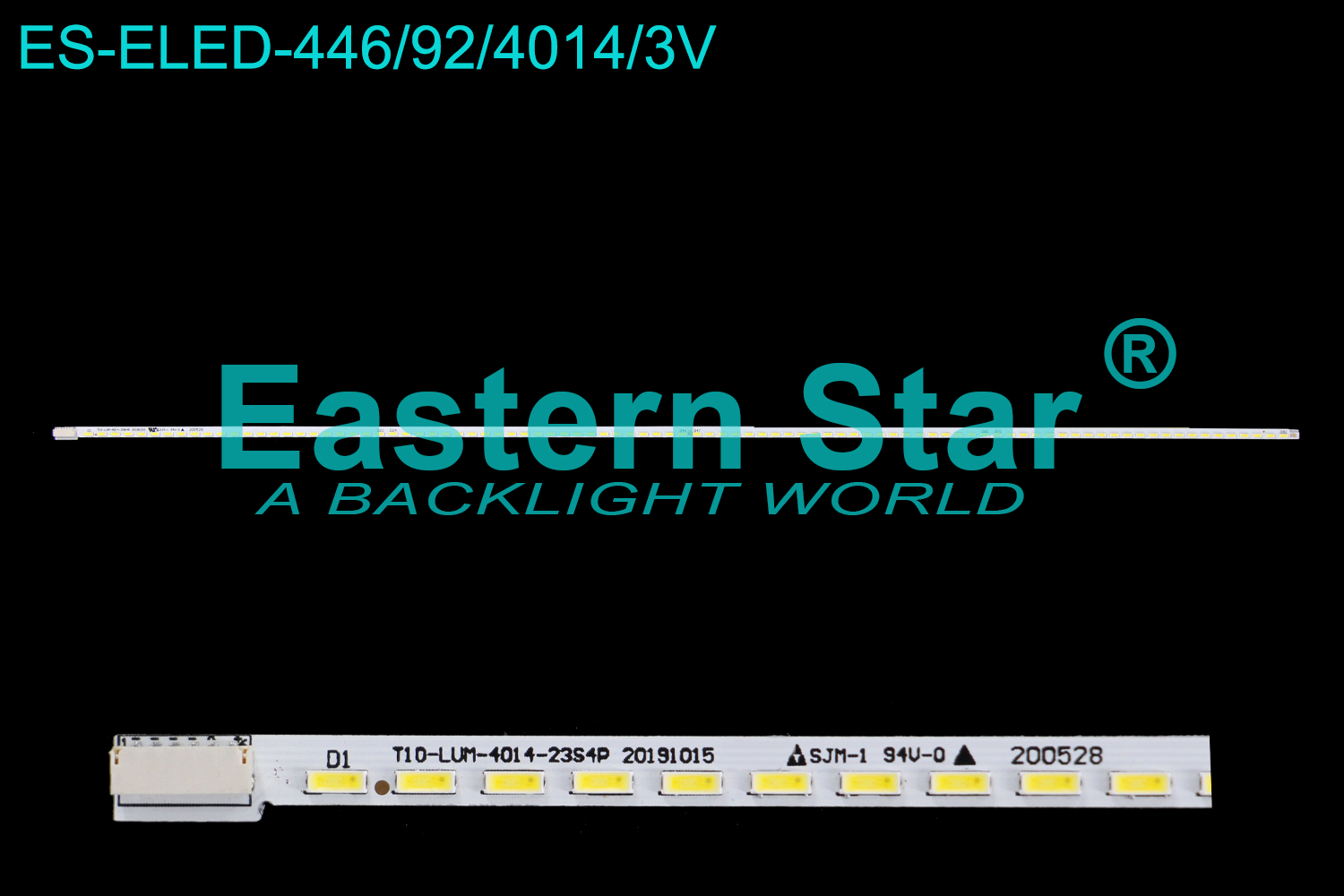 ES-ELED-446 ELED/EDGE TV backlight use for 43'' Millet L43M3-AA T10-LUM-4014-23S4P   H2-BCHIBBI-X0225  LED STRIPS(1）