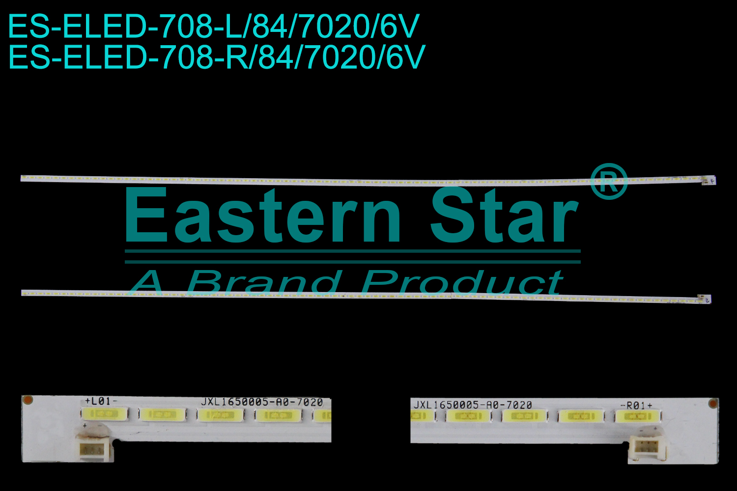 ES-ELED-708 ELED/EDGE TV backlight use for 65'' Arcade Monitor JENNISON GUM DROP 65LB-7020-21C38-R-A0 JX 20170519  65LB-7020-21C38-L-A0 JX 20170519  JXR1650005-A0-7020  JXL1650005-A0-7020  LED STRIPS(2)