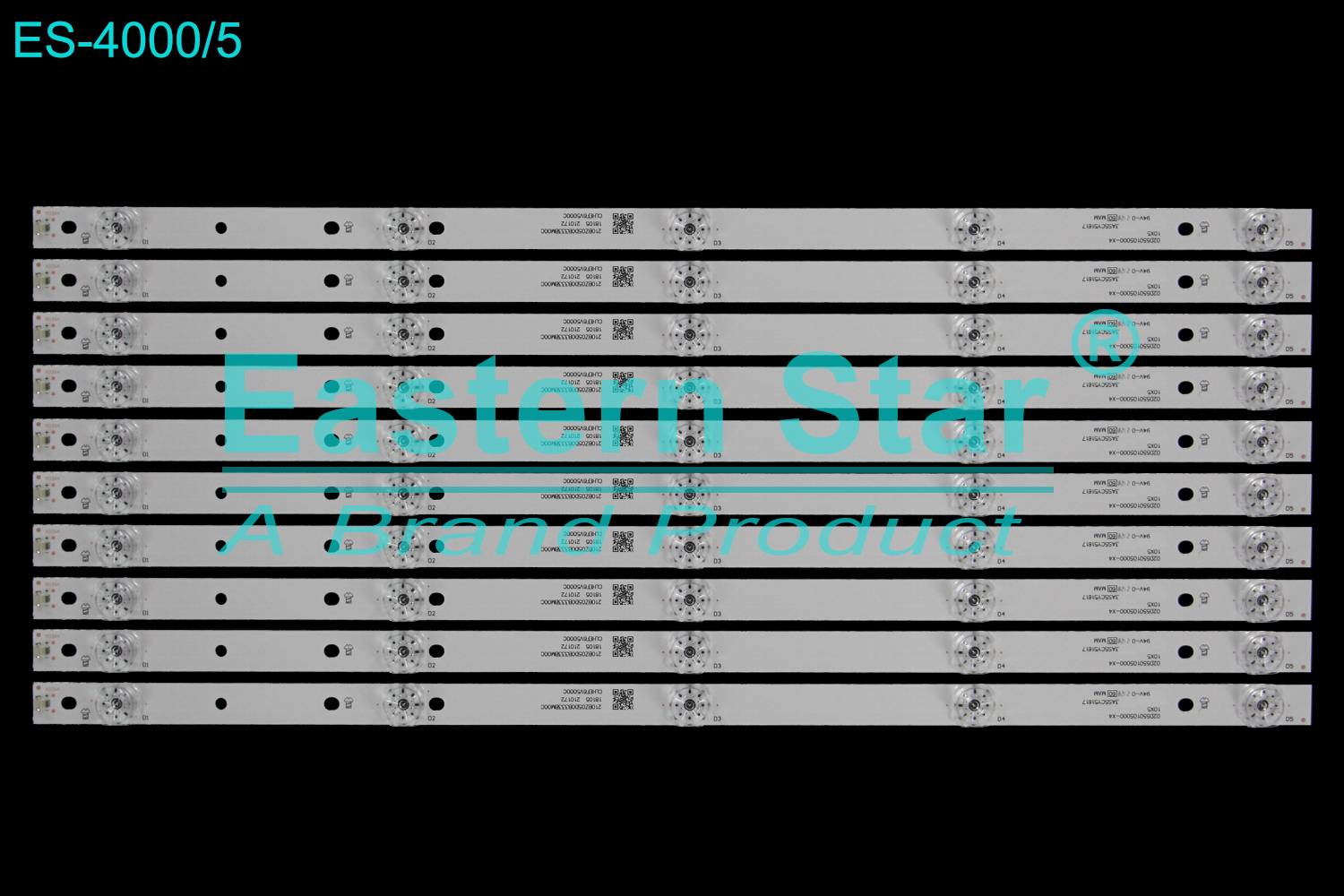 ES-4000 LED TV Backlight use for 55" Aoc 55F1/55T12S/Philips 55puf6693/T3  LB-GM3030-GJ0D205510X5XD29-T  02D550105000-X4 10X5 3AS5CY51617  210BZ05D0B333BM00C 18105 210172  CLHEF6V5000C  LED STRIP(10)