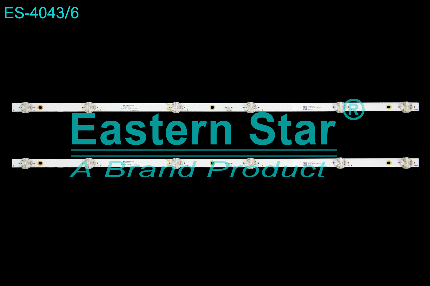 ES-4043 LED TV Backlight use for 32" NRK-320DA14-01-2X6   F73320DT093  A6 220-230LM 3.2-3.4V 31A LED STRIP(2)