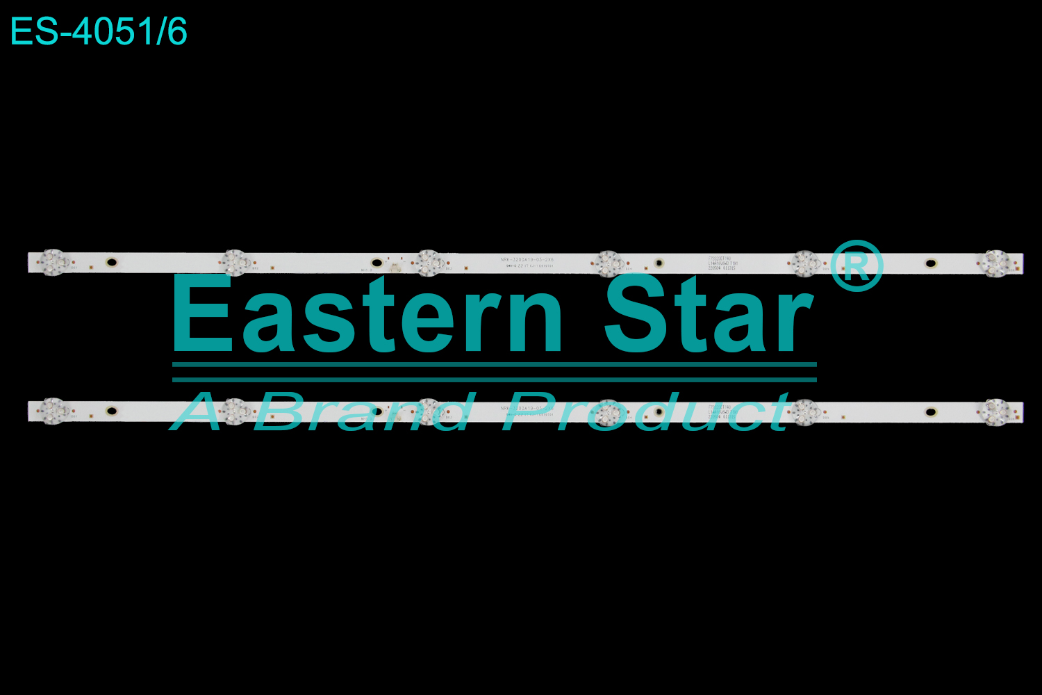 ES-4051 LED TV Backlight use for 32" Haier NRK-320DA19-03-2X6  LED STRIP(2)