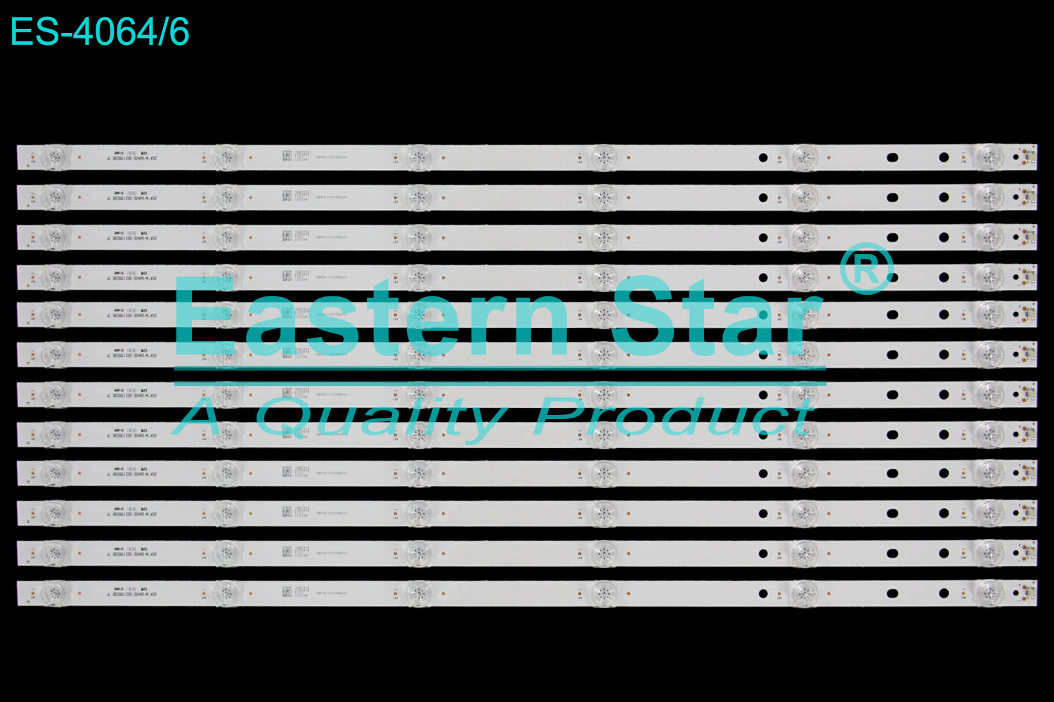 ES-4064 LED TV Backlight use for 65" Vizio D65X-G4 JL.D65061330-324AS-M_V02 GC65D06-ZC23AG-03E 2018-03-26 6S1P 303GC650036E LED STRIP(12)