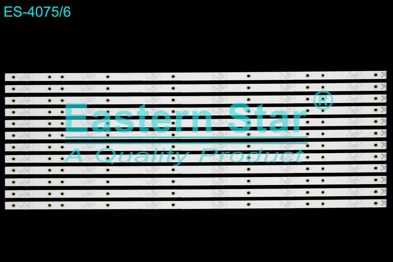 ES-4075 LED TV Backlight use for 65" Philips 65PUS6754|65PUS7805|65PUS6704/12|65PUS6504  LBM650M0601-HF-4(0) 210BZ06D0B33LBP00E LED STRIP(12)