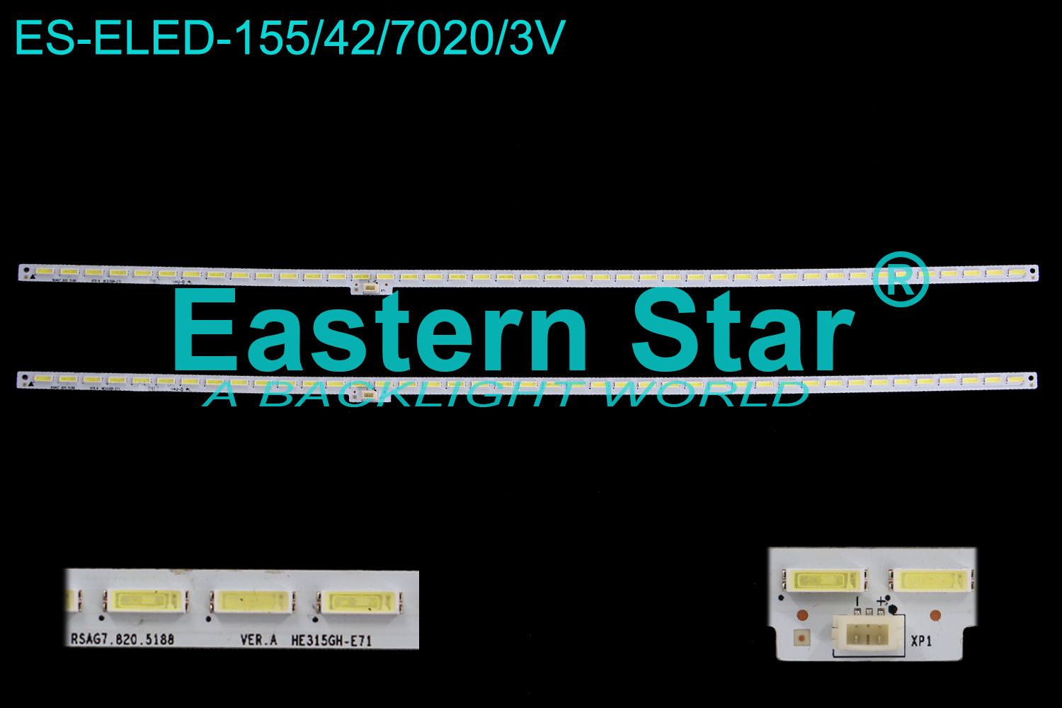 ES-ELED-155 ELED/EDGE TV backlight use for 32'' 42LEDs RSAG7.820.5188 VER.A HE315GH-E71 LED STRIPS(1)