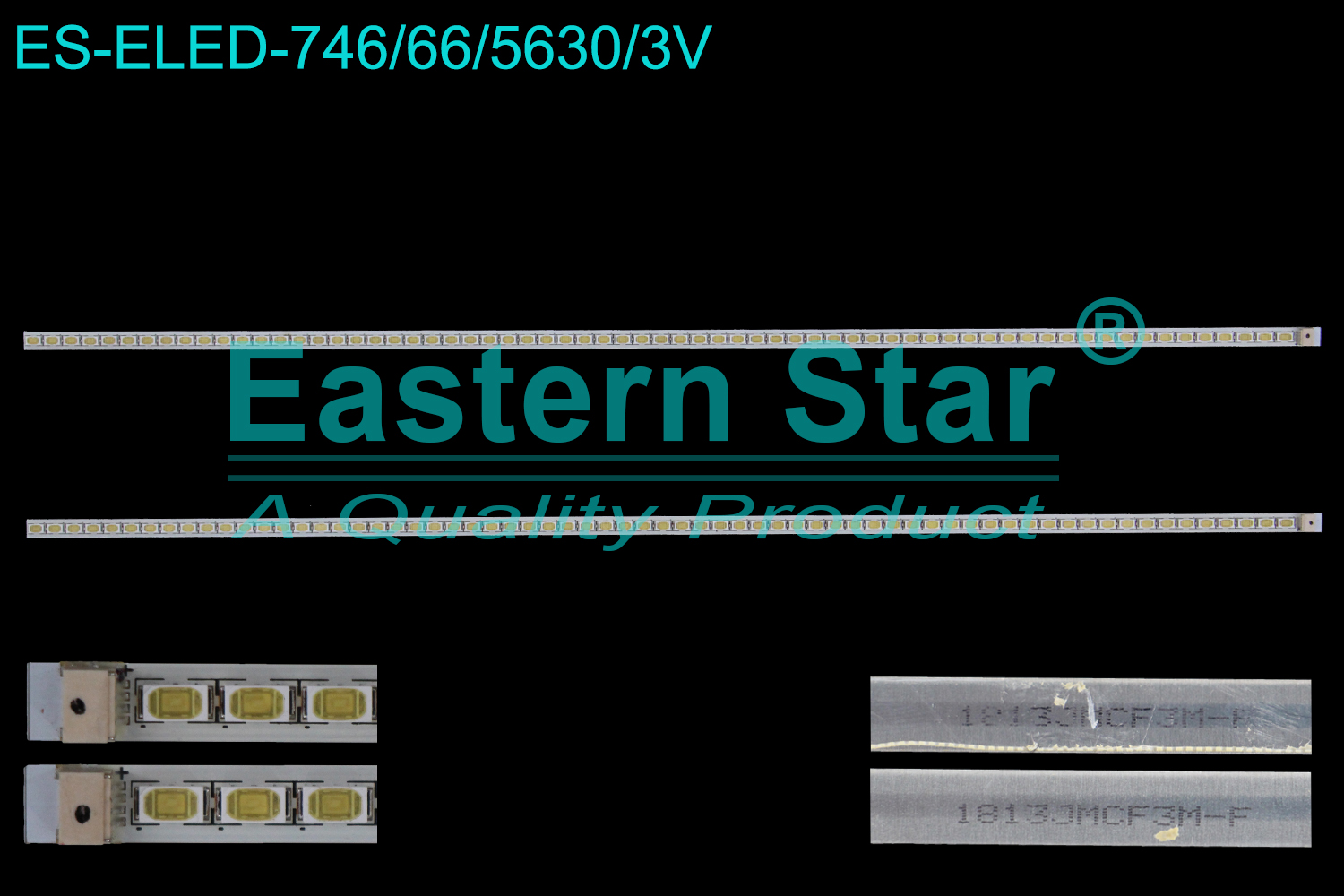 ES-ELED-746 ELED/EDGE TV backlight use for Aoc 40'' LE40H157 LE40E19H 015B8000-A03-L00-8229 V-8229-A03-50  11805D 1813JMCF3M-F 006-H157  LED STRIPS(2)
