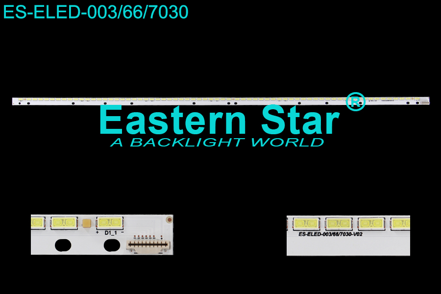 ES-ELED-003 ELED/EDGE TV backlight use for Lg 47'' 66LEDs 47'' V13 EDGE REV0.4 1 6920L-0001C led backlight strips LC470EUN (SF) (F2) (1)