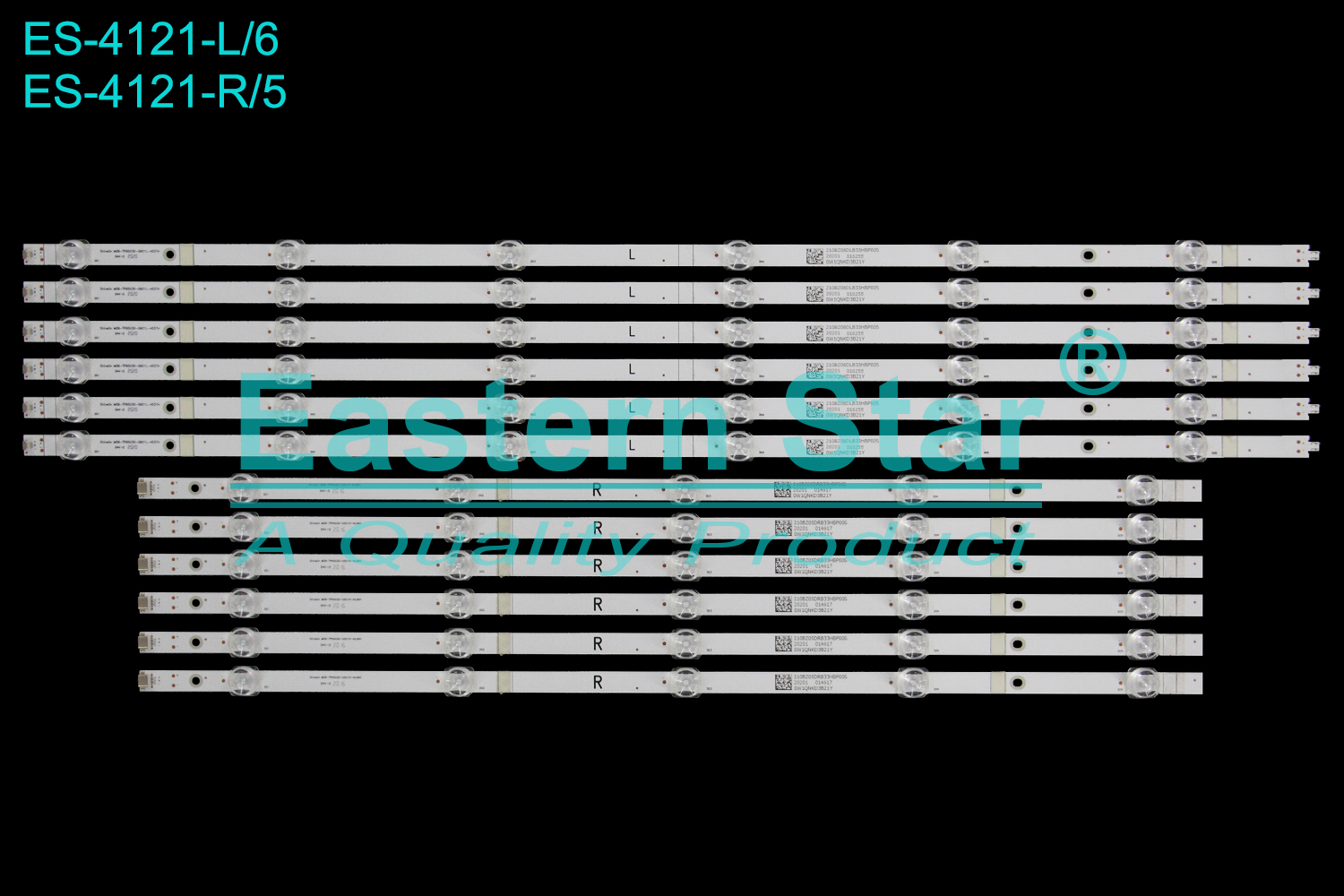 ES-4121 LED TV Backlight use for 65" Huawei LOK-360S  ShineOn M08-TP65030-0601L-4537H ShineOn M08-TP65030-0501R-4538H LED STRIP(12)