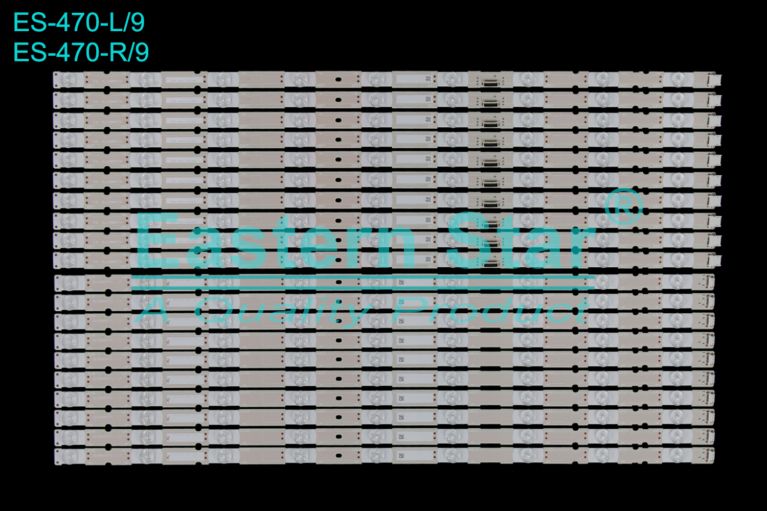 ES-470 LED TV Backlight use for Sony 65'' NLAW00477L L7 MBL-65030D018SN0L 01W35-D E313218 / L: 19LS65L 1-984-210-11 008S4B R: 19LS65R 1-984-210-11 009S4B  LED BACKLIGHT KITS(20)