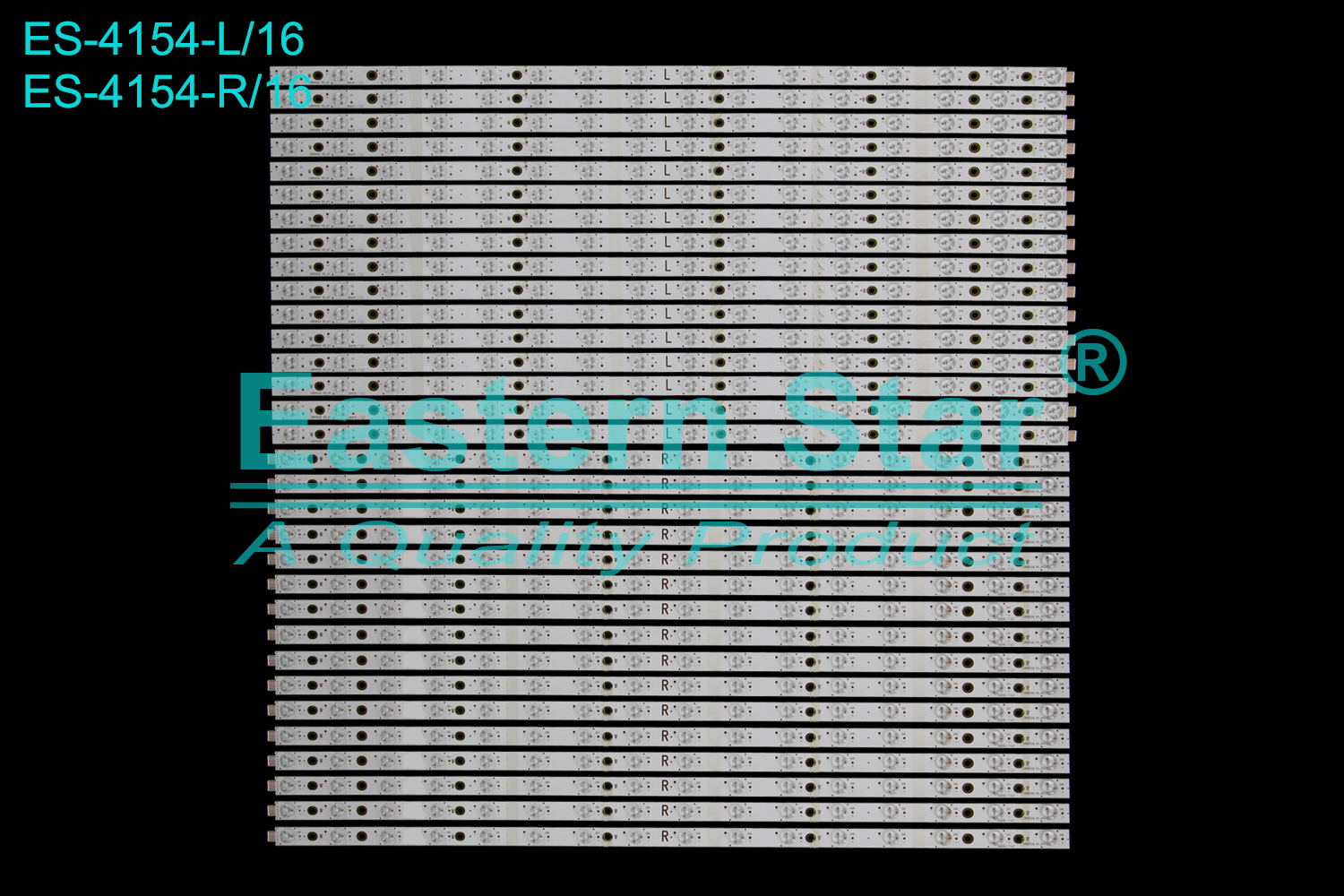 ES-4154 LED TV Backlight use for 65" Philips 65PUS7601/12 L: LB65032 V0_01 81075  R: LB65032 V1_01 LED STRIP(32)