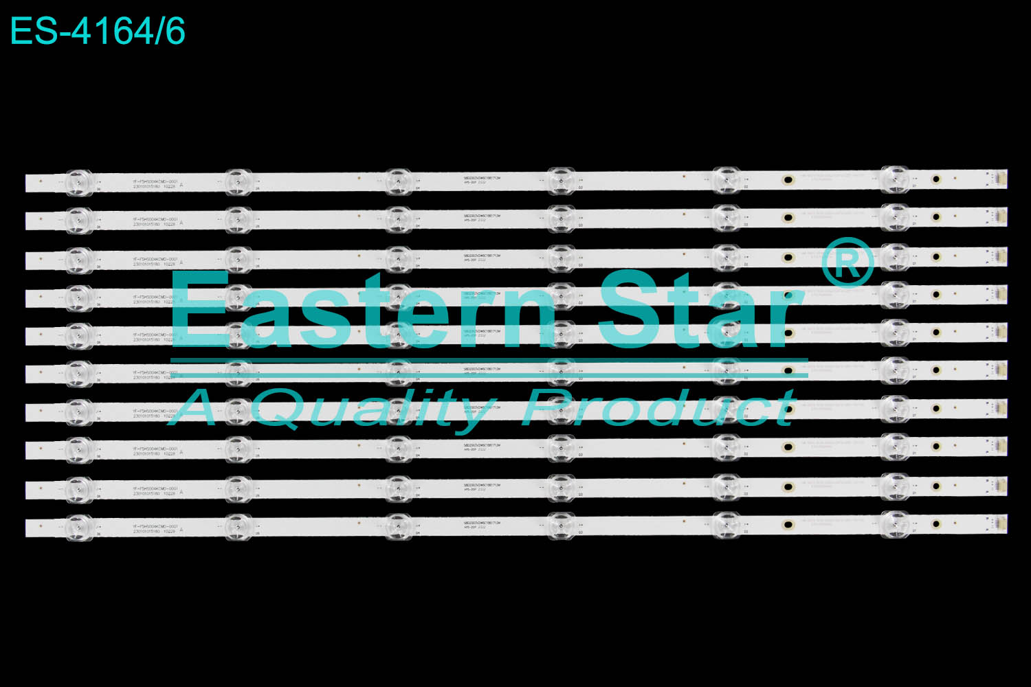 ES-4164 LED TV Backlight use for 58" Haier LS58A51  HK-58F9-3030-OD22-6X10-GSY-181130  61501006450 58D2003V2W6C1B61712M YF-F5HS004KCMD-0001 230101015180 10228 LED STRIP(10)