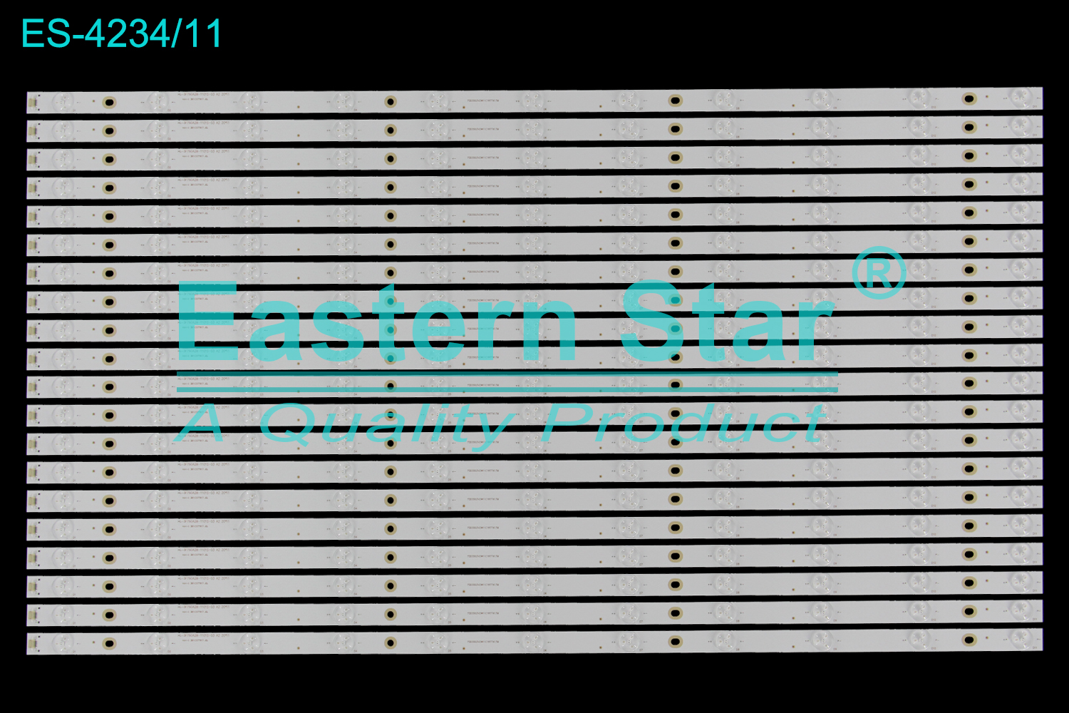 ES-4234 LED TV Backlight use for 75"  S75EB F75EA  HL-3F750A28-1101S-03 A2 20*11  3B11CX77617 JSL   75D3503V2W11C1B77417M LED STRIP(20)