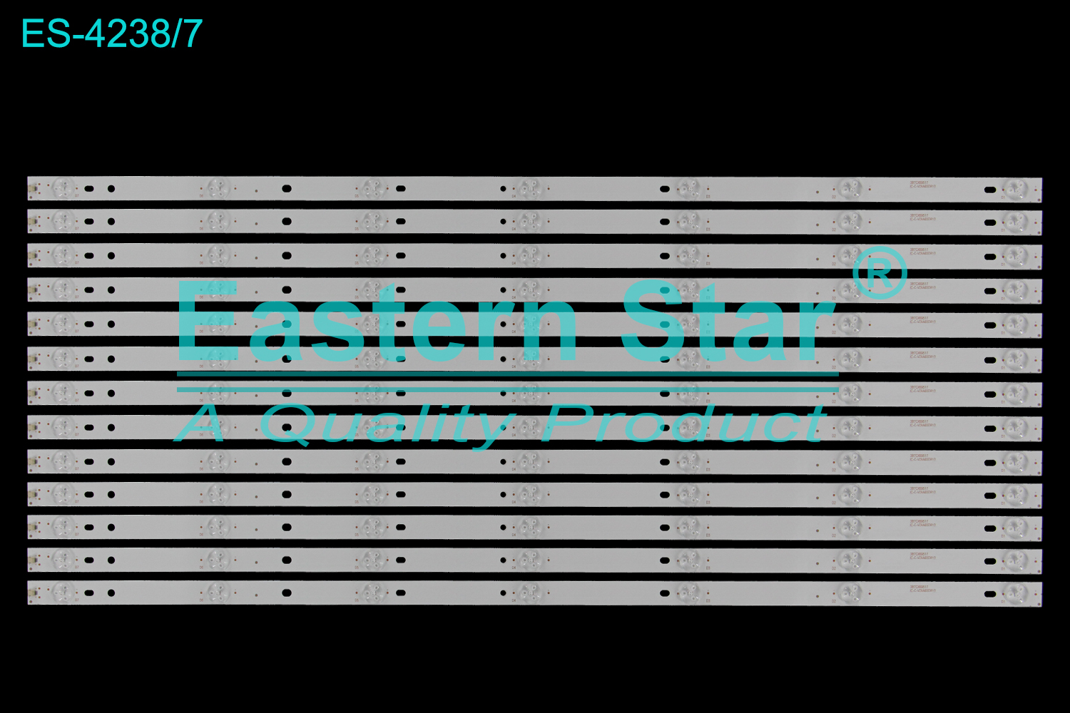 ES-4238 LED TV Backlight use for 65" Xiaomi L65M5-AZ 3B7CX69517 IC-C-VZAA65D810 0981010AA104  LED STRIP(13)