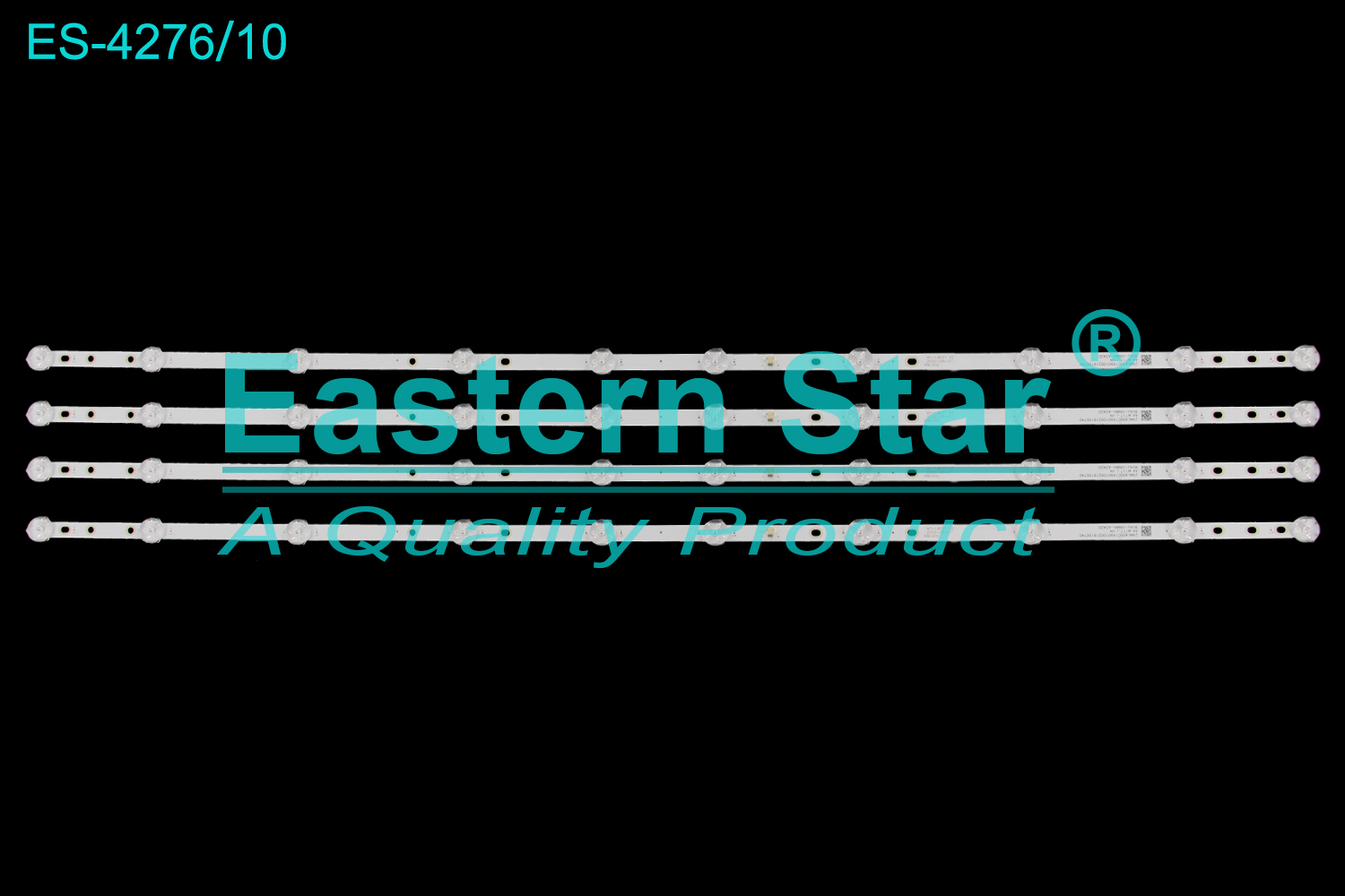 ES-4276 LED TV Backlight use for 43" Onvo/Nordmende /Fox OV43250 08-43DN-3528-0D35-4X10-770X10-191116， CY-430D-4X10 191107, MS-L4021 V2, 8D42-DNWR-A3410D LED STRIP(4)